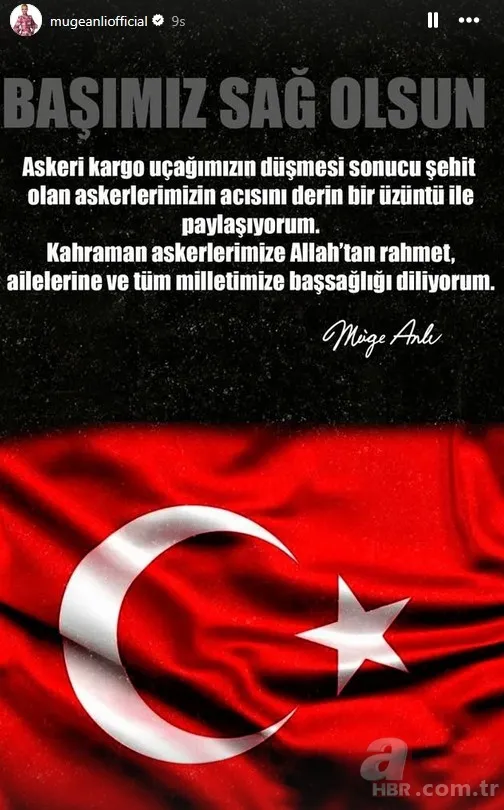 Başımız sağ olsun! Ünlülerden şehit olan askerlerimiz için taziye mesajları 6