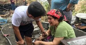 PKK’nın yaktığı evine 15 günde kavuştu!