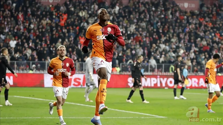 Süper Lig 15. Hafta | Galatasaray-Samsunspor maçı ne zaman, hangi kanalda? Muhtemel 11'ler 2