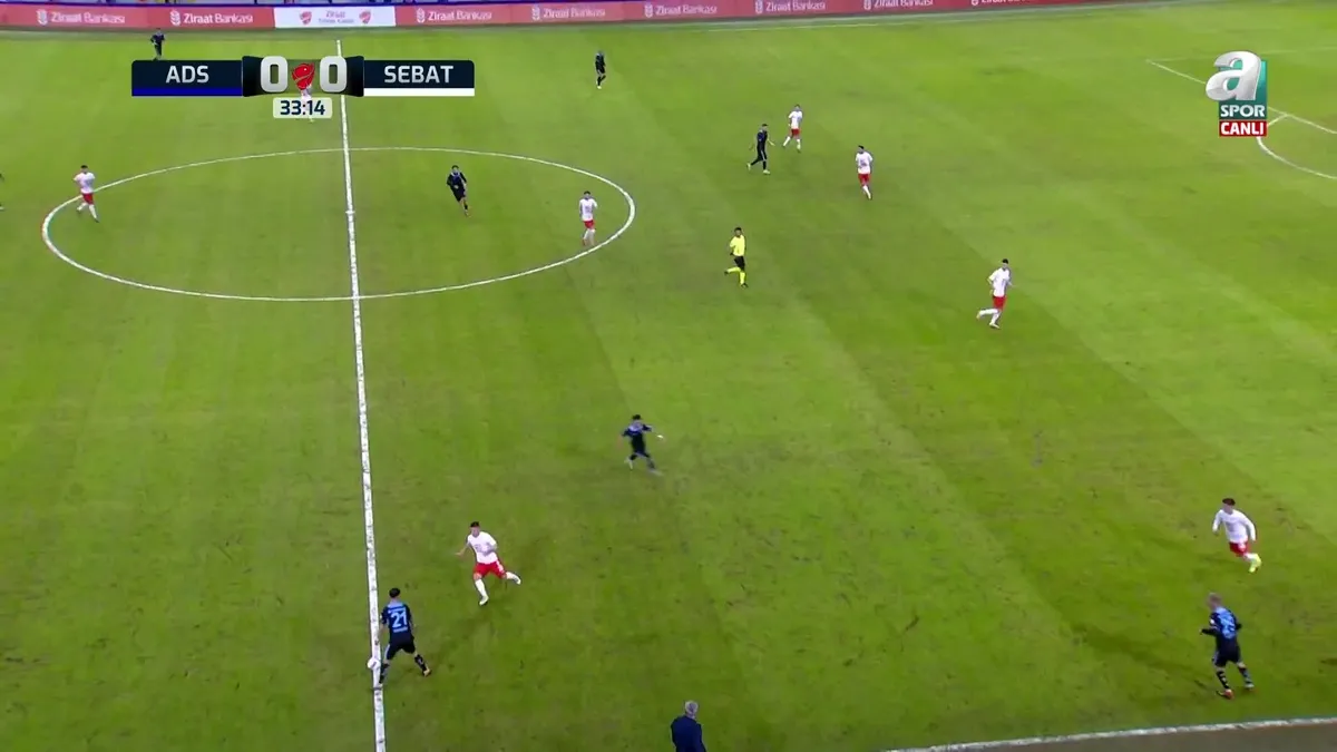 Adana Demirspor 0 - 1 Sebat Gençlik Spor