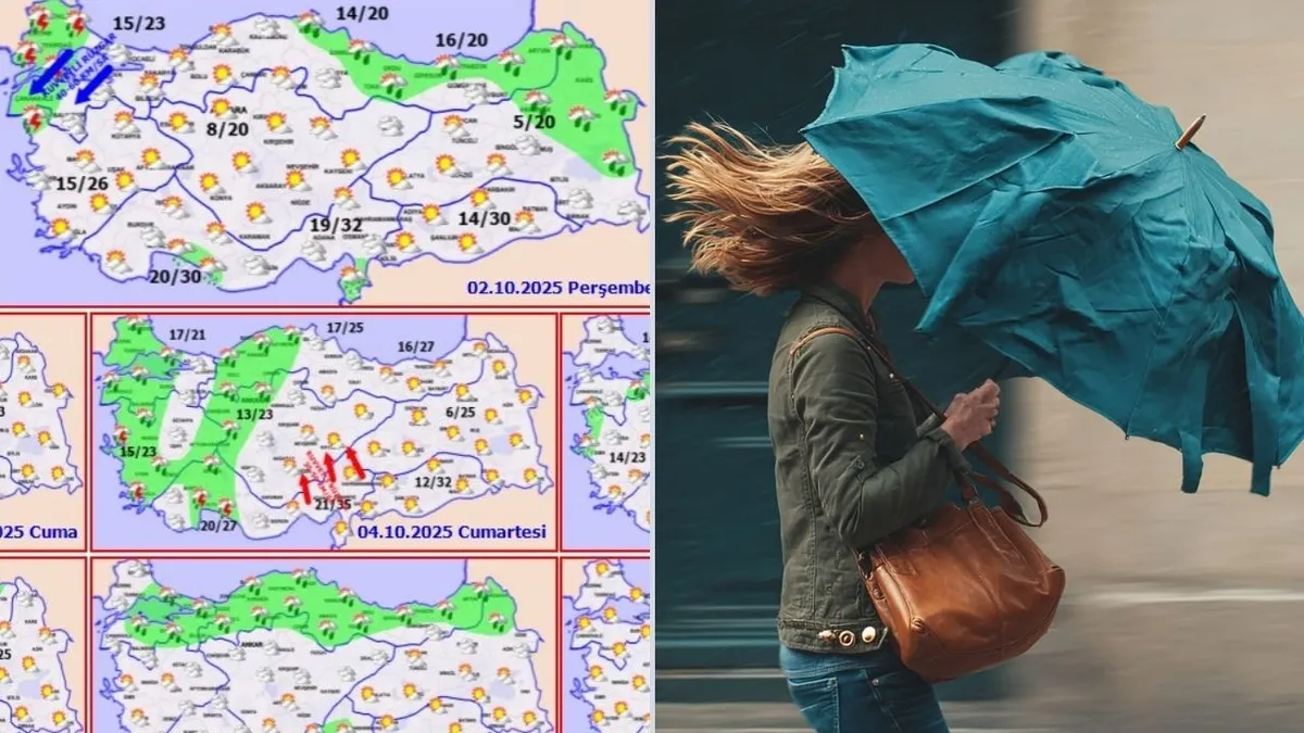 Yeni yağışlı sistem geliyor: Meteoroloji’den Marmara’ya kuvvetli fırtına uyarısı! İstanbul için saat verildi
