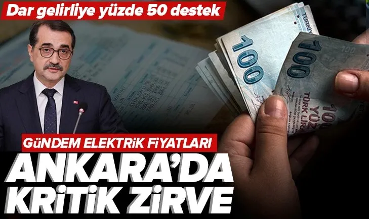 SON DAKİKA! Ankara’da elektrik fiyatı için kritik zirve! Elektrik faturalarına yeni düzenleme
