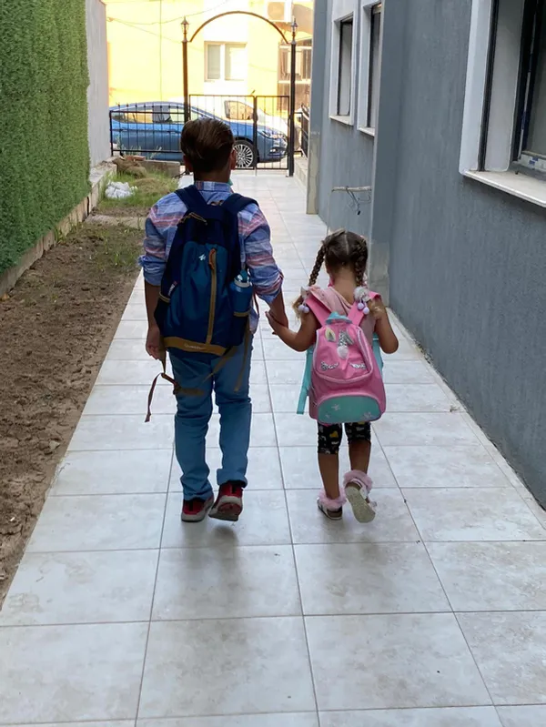 İzmir depreminin simgesi Ayda anaokuluna başladı! - 5