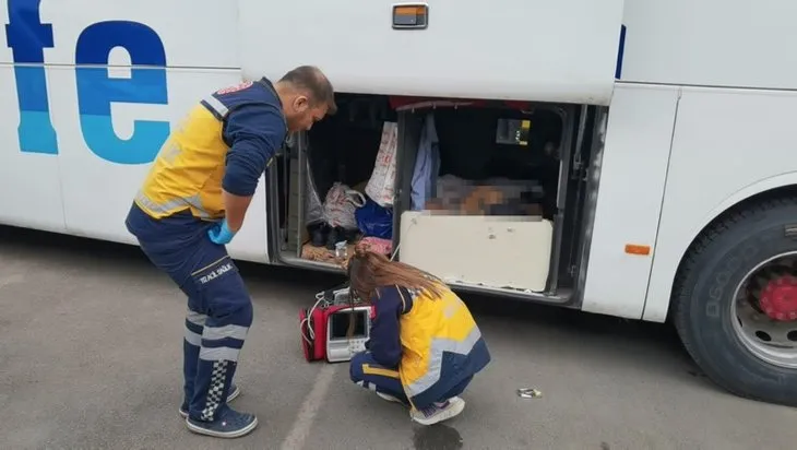 Bursa’da akılalmaz olay! Otobüsün bagajında ceset bulundu
