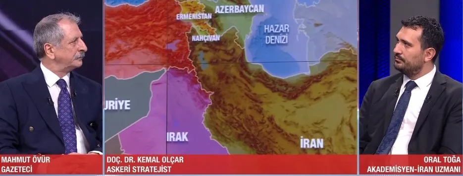 tahrana-uc-cepheli-kiskac-hazar-planin-sifreleri-a-haberde-iran-kuzeyden-kusatiliyor-1785358864905.jpg Olçar, Donald Trump ile Volodimir Zelenski arasında yapılan görüşmenin ardından Hazar Denizi'nde yaşanan gemi saldırısına dikkat çekti. (Fotoğraf - ahaber.com.tr - ekran görüntüsü)