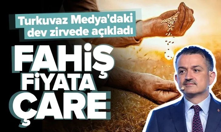 Turkuvaz Medya Merkezi’nde 1. Türkiye Çiftçi Zirvesi: Tarımın geleceği konuşuldu! Tarım Bakanı Bekir Pakdemirli’den önemli açıklamalar