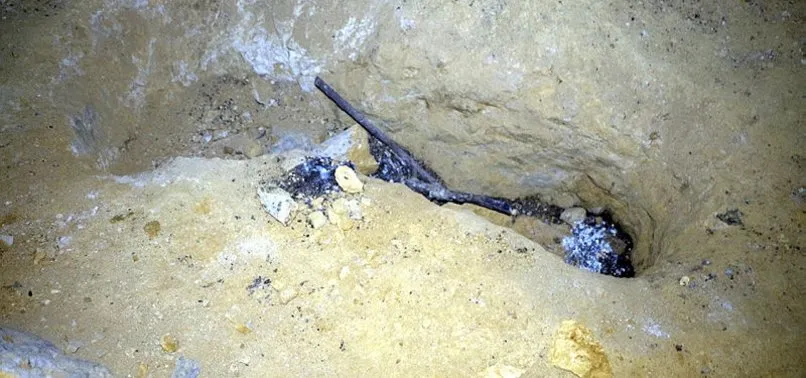 Tokat'ta bulunan 5 bin yıllık yer altı yerleşiminde 'defineci' talanı
