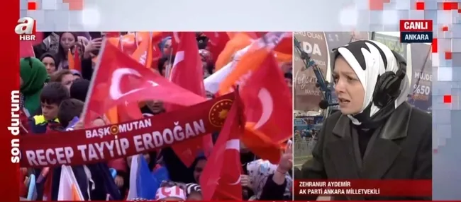 Yerel seçimlere 7 gün kaldı! Ankara’da AK Parti mitingi heyecanı