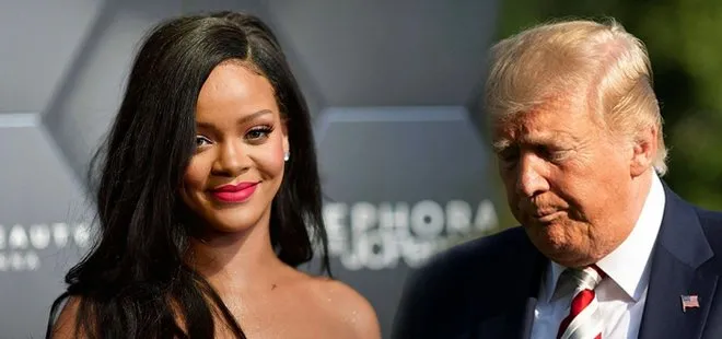 Rihanna’dan Trump’a sert tepki: Terörizmi yanlış telaffuz ettin