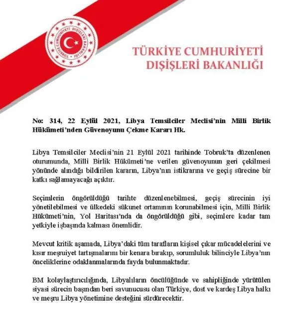 SON DAKİKA: Dışişleri Bakanı Mevlüt Çevuşoğlu Libya Başbakanı Abdülhamid Dibeybe ile görüştü