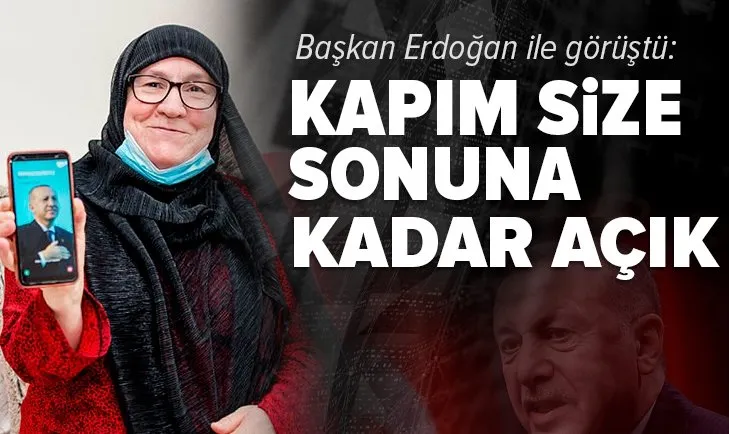 Başkan Erdoğan Mahruze Keleş'i telefonla aradı!