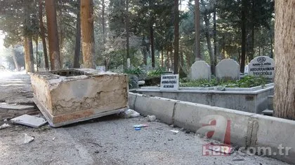 Hatay’da 6,4’lük deprem | Enkaz alanı günün ilk ışıklarıyla havadan görüntülendi