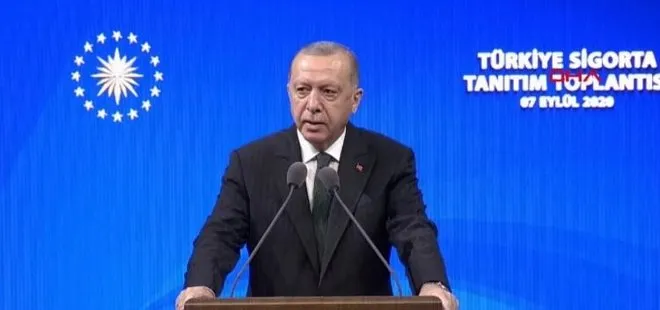 Başkan Erdoğan: Ülkemizin en büyük sigorta ve emeklilik şirketini tesis ediyoruz