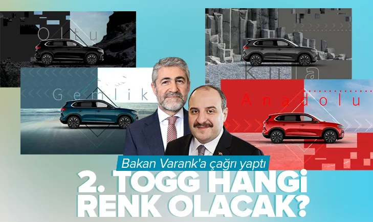 Toggun renkleri açıklandı