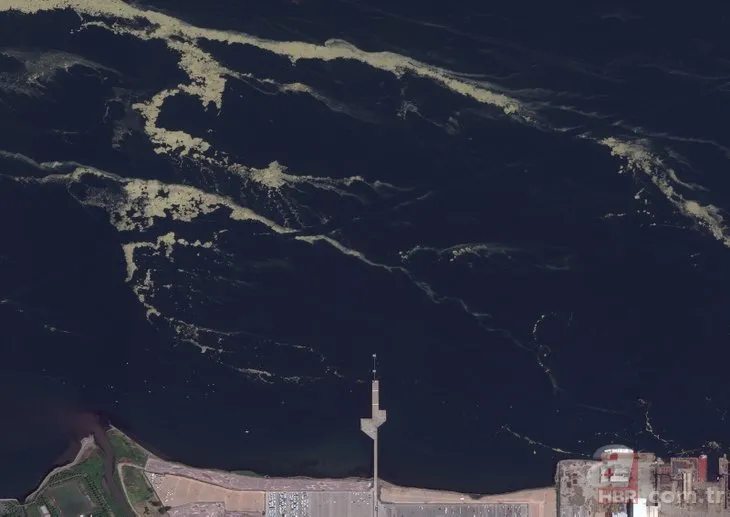 Marmara Denizi’ndeki müsilaj 10 günde 3’e katlandı! Uzaydan böyle görüntülendi