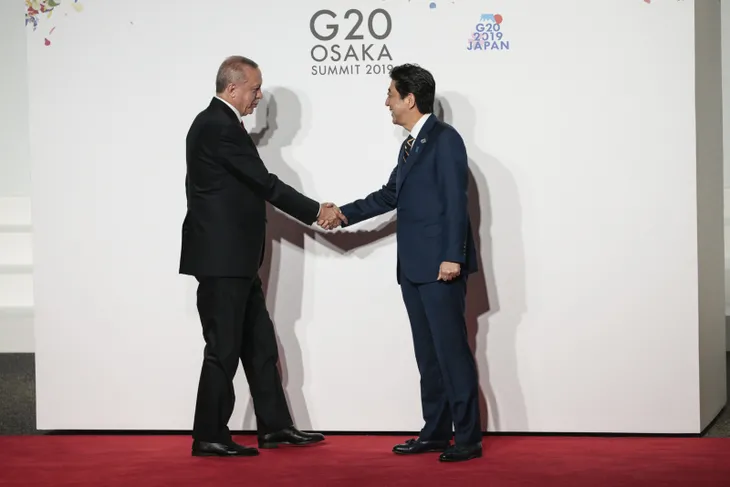 G20 Osaka Liderler Zirvesi başladı! İşte tarihe geçen kareler