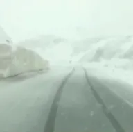 Mayısın ilk günü kar yağdı
