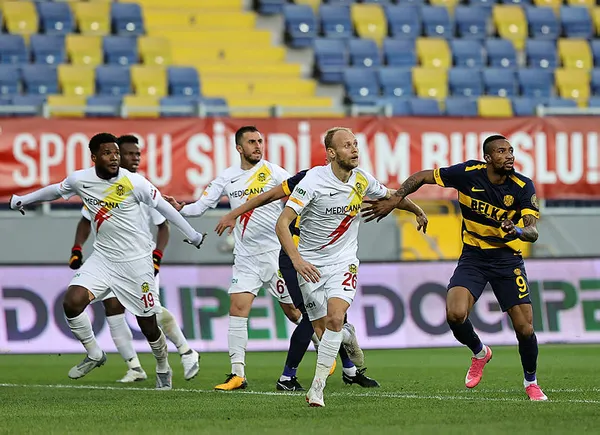 Süper Lig 16. hafta karşılaşması Ankaragücü 3-1 Yeni Malatyaspor MAÇ SONUCU