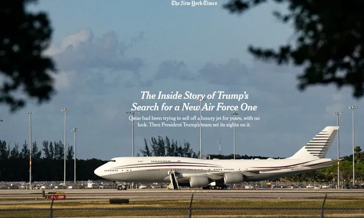 Katar’dan Trump’a gökyüzünde servet: Doha’nın hediye ettiği 747’nin ayrıntıları ortaya çıktı! Lüks için güvenliğini ikinci plana mı atacak?