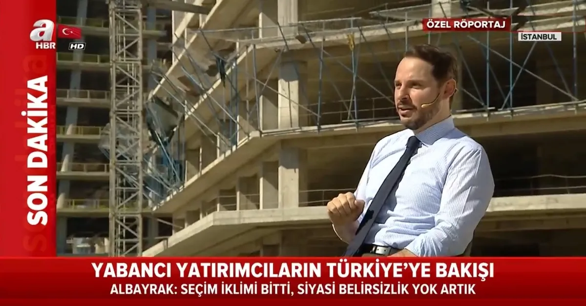 Yabancı yatırımcıların Türkiye'ye bakışı nasıl? Bakan Albayrak canlı yayında anlattı |Video