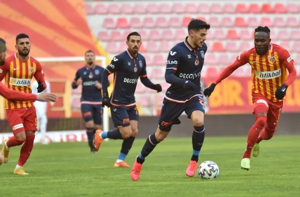 Başakşehir’de kan kaybı sürüyor! Kayserispor 0-2 Başakşehir MAÇ SONUCU ÖZET