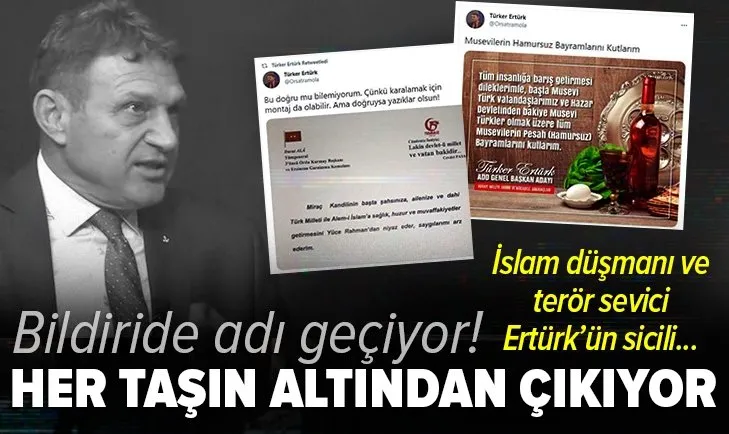 Darbe imalı bildiride adı geçen emekli tuğamiral Türker Ertürk kim? İşte İslam düşmanı ve terör sevici Türker Ertürk'ün sicili...
