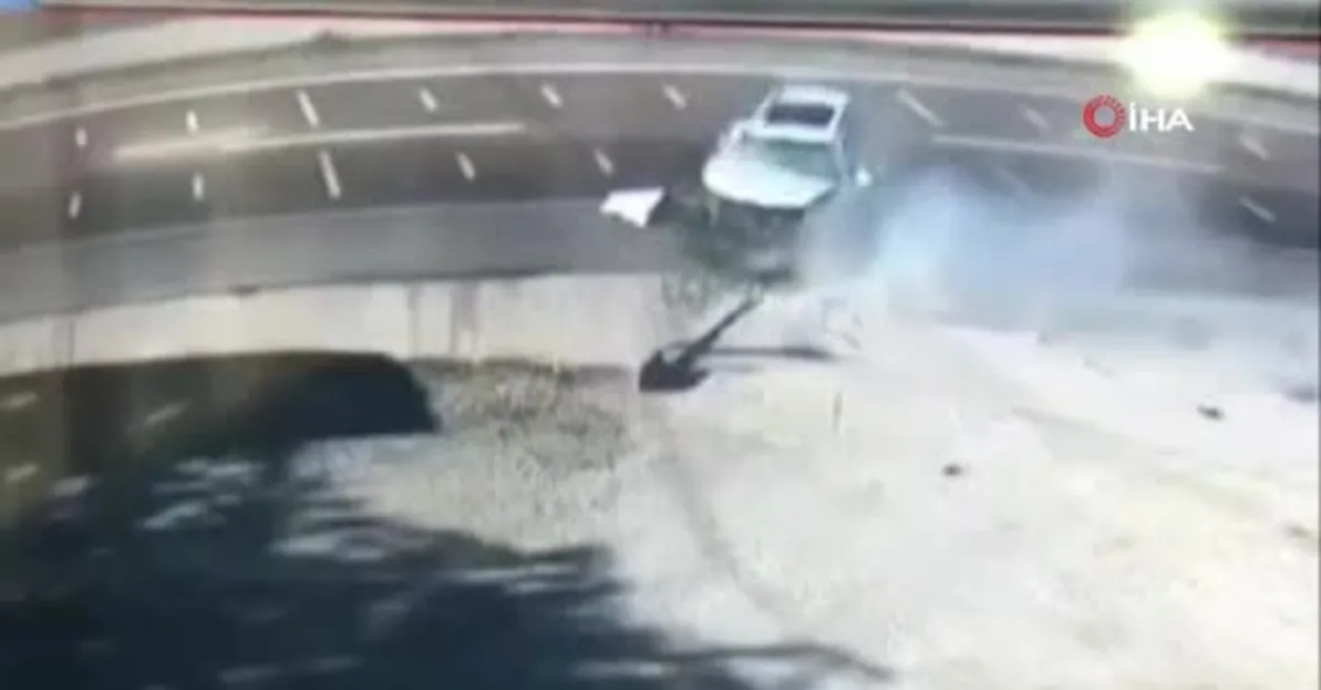 Tekirdağ Malkara'da 3 kişinin öldüğü korkunç kazanın her anı kamerada