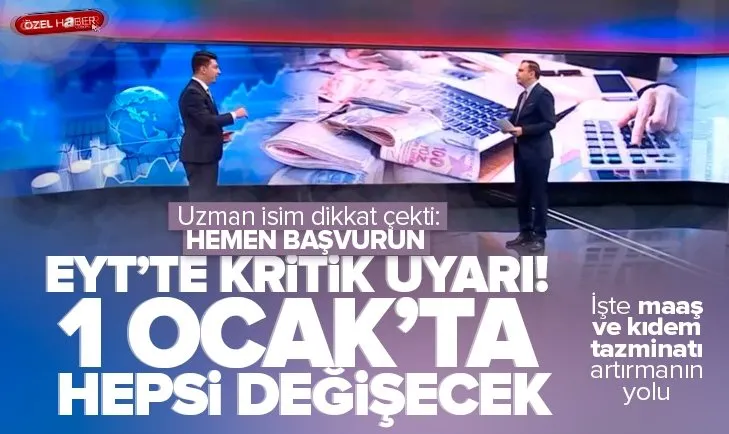 EYT’DE KİMLER BORÇLANMA YAPMALI? EYT’de hangi tarihe dikkat eden kazançlı oluyor? Kıdem tazminatı nasıl artar?