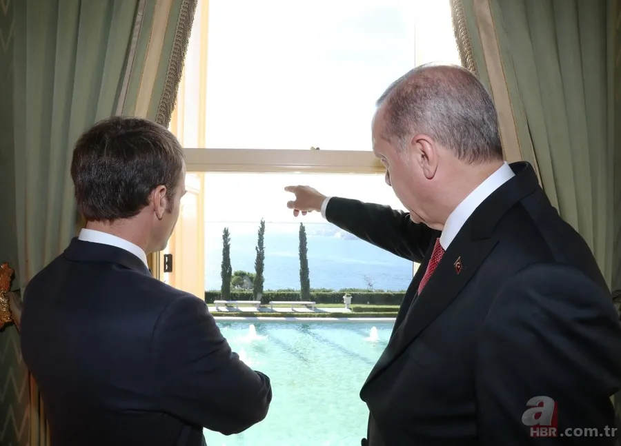 Fransa Cumhurbaşkanı Macron İstanbul'a geldi 18