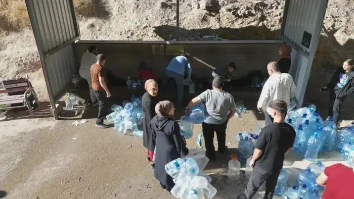 Başkentte bayram susuz geçti: Barajlar dolu musluklar boş - 1
