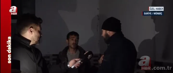 Münbiç'ten ilk görüntüler sadece A Haber'de | İşte SMO'nun yakaladığı teröristler 4