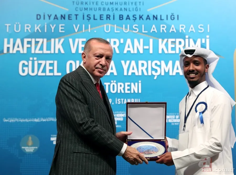 Başkan Erdoğan, Hafızlık ve Kur'an-ı Kerim'i Güzel Okuma Yarışma ödül törenine katıldı 9