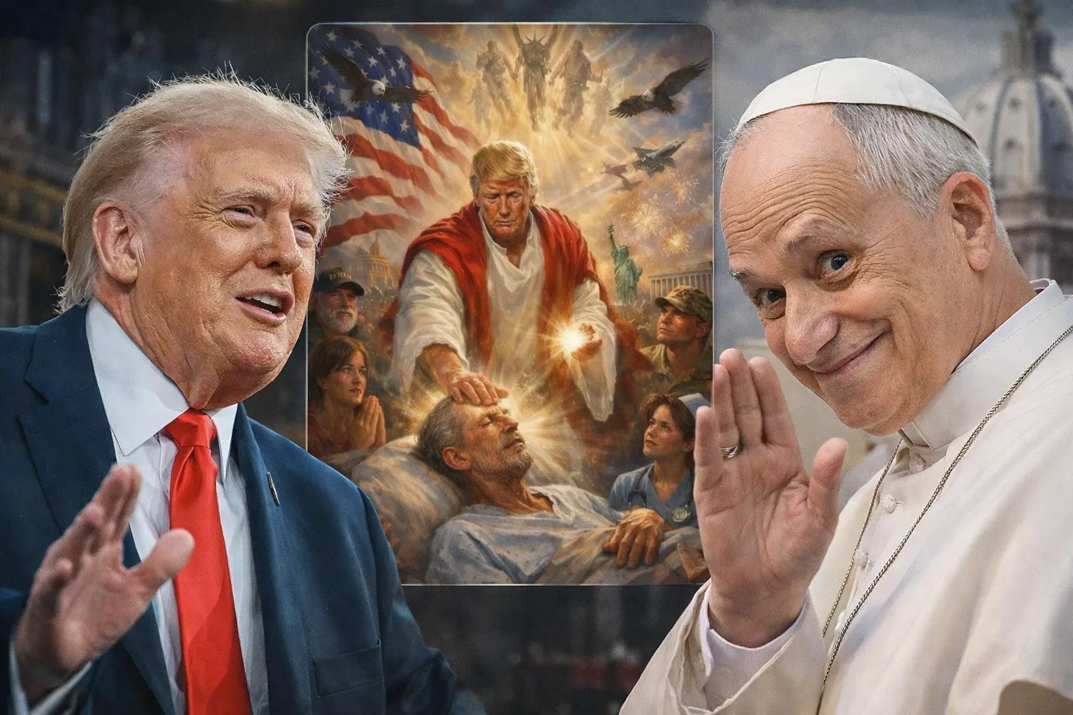 Mesih tartışması alevlendi! Trump’ın ‘Hz. İsa’ çıkışı Vatikan’ı hedef aldı