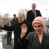 Başkan Erdoğana Ankarada coşkulu karşılama