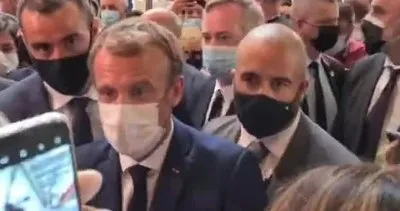 Fransa Cumhurbaşkanı Macron’a yumurtalı saldırı! Saldırgan gözaltına alındı