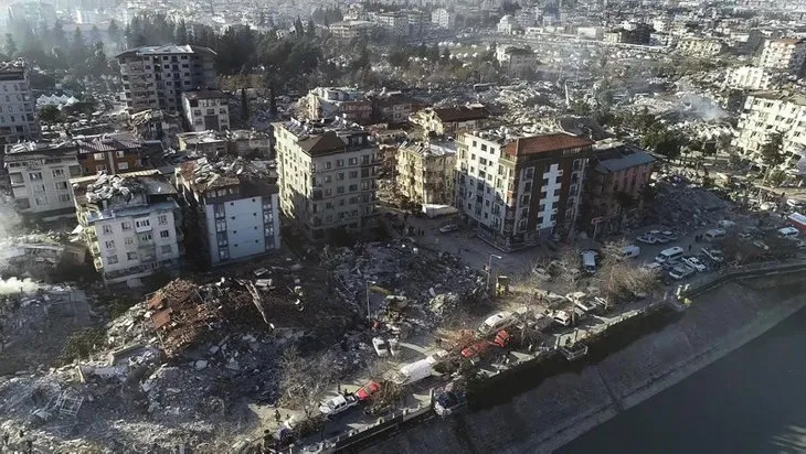 Deprem felaketinin boyutu havadan görüntülendi! Bölgedeki yıkım böyle yansıdı...