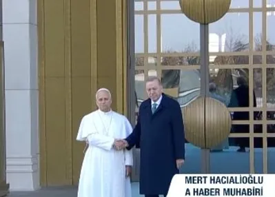 Papa 14. Leo Beştepe’de!