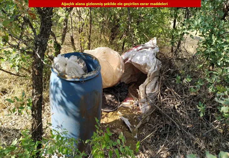 Terör örgütü PKK'nın finans kaynağına darbe: 1 ton esrar, 6 milyon 718 bin kenevir ele geçirildi - 5