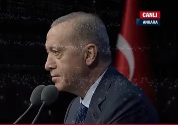 Başkan Erdoğan TÜGVA'da konuştu: ABD'nin Filistin'de ne işi var?