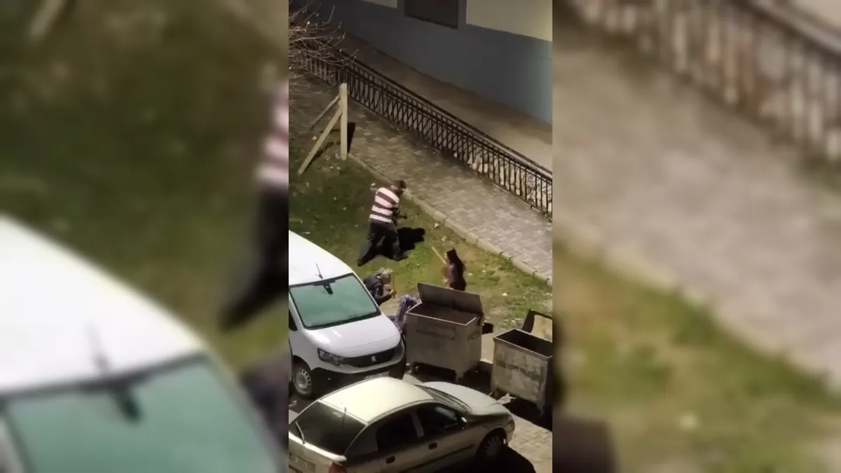 Eski eşinin evine gidip tehditler savurdu: Komşular sopayla darp etti