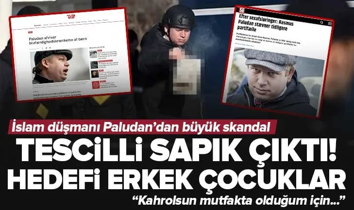 Rasmus Paludan tescilli pedofili çıktı!