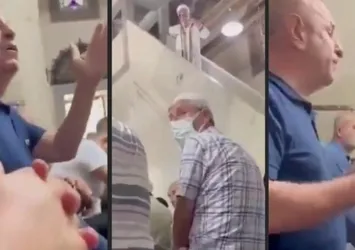 Ümit Özdağ provokasyon için adres olarak camiyi seçti! Cuma namazındaki iğrenç anların kameramanı ortaya çıktı