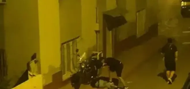 Samsun'da 2 kişi sokak ortasında darbedildi