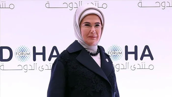 Emine Erdoğan, 7 Aralık'ta Katar'ın başkenti Doha'da diplomasi yürüttü