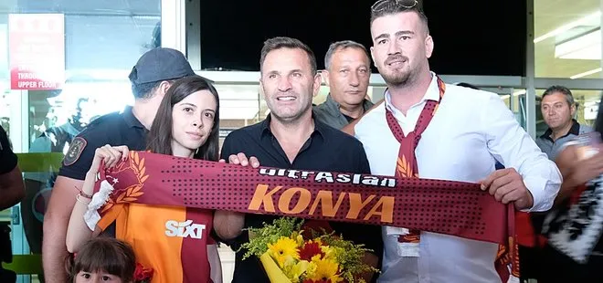 Galatasaray kafilesi Konya’ya ayak bastı