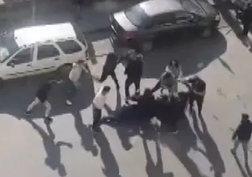 İstanbul'da yaşanan kavgalar kamerada