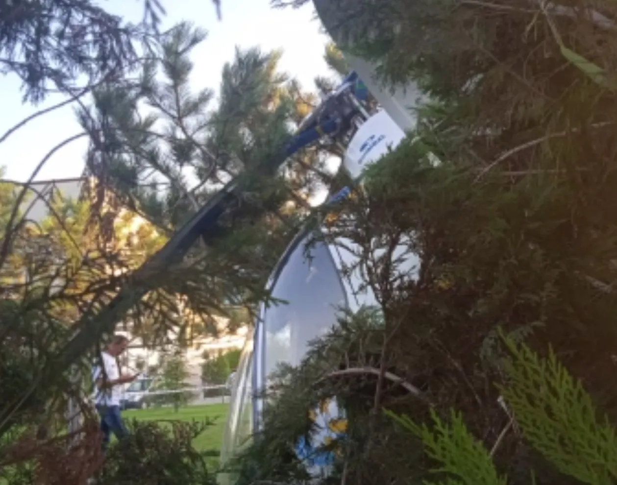 Afyonkarahisar'da helikopter kazası! 5 yıldızlı oteller bölgesine düştü