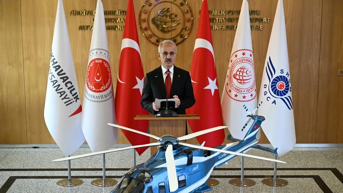 Gökbey uçuşa resmen hazır! Bakan Uraloğlu sertifikayı takdim etti