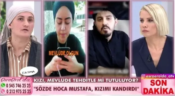 Esra Erol’a sahte mehdinin müridinden kan donduran tehdit! Canını alacağım