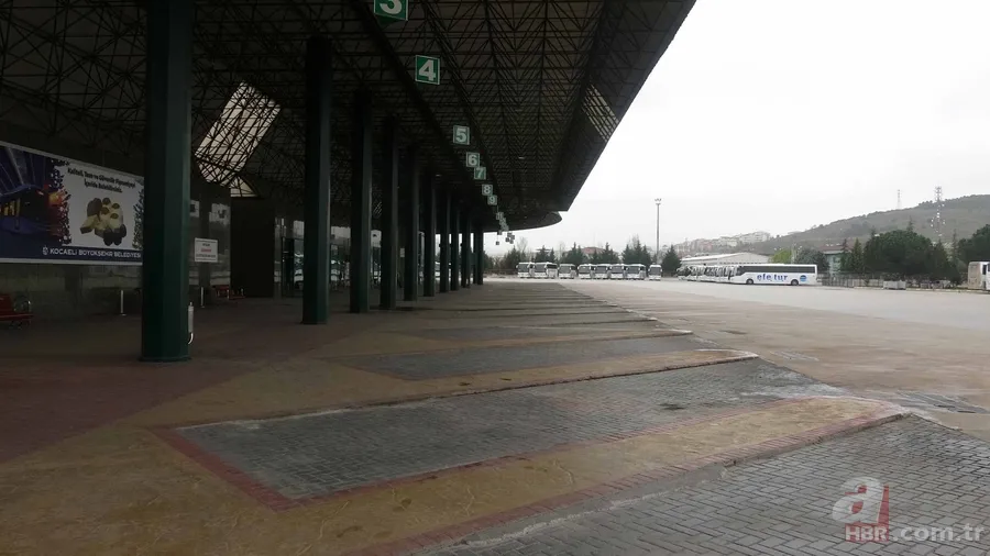 Koronavirüs önlemleri kapsamında otobüs seferleri durduruldu! İşte otogarlarda son durum 11